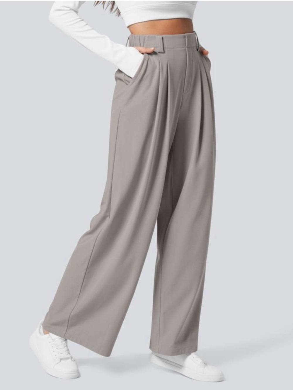 Halara Flex High Waisted Wide Leg Work Pants